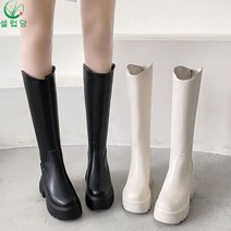 셀럽당 브이컷 여성 웨스턴 롱부츠