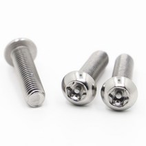 M2 보안 볼트 Torx 스테인레스 스틸 서스 304 A2 버튼 헤드 변조 방지 나사 핀 포함, M2 (50pcs), 6mm, 1개