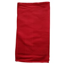 네프킨 식당 47x47X10개 식탁 업소 크로스적색 호텔 린넨 냅킨 테이블 주방잡화