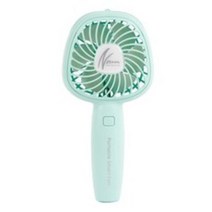 신일 6엽 날개 3단 풍속 휴대용 핸디 미니선풍기, SIF-D07G5, 민트
