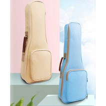 휴대용 우쿨렐레 두꺼운 소형 미니 기타 공연 케이스, 26/27인치 브라운 26/27인치