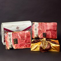 이연한우 1++ 마장동 투뿔 구호 국내산 소고기 한우 선물세트, 1++달세트(등심 살치 갈비살), 1kg