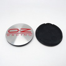 자동차 휠타이어세정제 휠OZ M595 휠 센터 허브 캡 62MM 레이싱 림 Hubcaps 엠블럼 배지 커버 용 4 개, 06 Silver RD