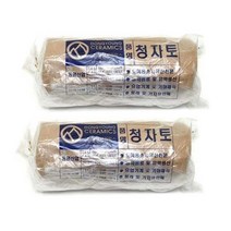 청자토 10kg 도예점토 도자기 흙백 자토 청자토 고운옹기토