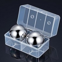 아이스볼 2p 스테인리스 않는 아이스큐브 녹지 원형, 단일옵션