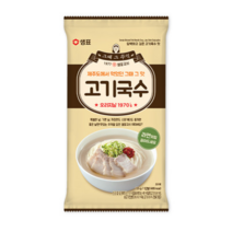 샘표 고기국수, 125g, 12개