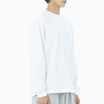 DAILY LONG SLEEVE TEE (WHITE)