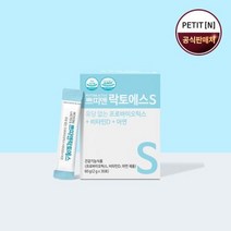 (쁘띠앤) 쁘띠앤 락토에스(1개월) 유당프리 키즈 100억 생 유산균 아연 비타민 D 신바이오틱스, 단일수량, 단일개당 용량/중량/정