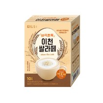담터 바싹쫀득 이천쌀라떼 10티백 라떼, 10스틱