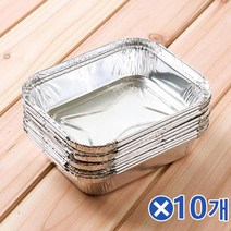 다용도 뚜껑없는 은박도시락 10Px10개 은박지도시락 김밥도시락호일 김밥도시락 스파게티용기 일회용접시 은박지도시락★jun☆a
