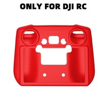 DJI 미니3 프로 드론용 실리콘 케이스 리모컨 스크래치 방지 보호 커버 충돌 스킨 RC 액세서리, for DJI RC Red