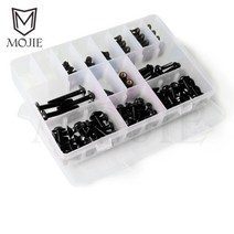 [해외]오토바이 완전 페어링 볼트 BMW R1200RT R Nine T R1250GS, 검정