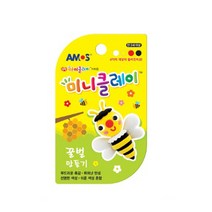예스통상 클레이 20종 특별기획전 클레이나라 아이클레이 클레이만들기 디즈니 핑크퐁 점토놀이 찰흙놀이, 아모스 아이클레이만들기 꿀벌