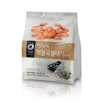 청정원 맛선생 해물국물내기 티백 72g x 3개, 없음, 상세설명 참조