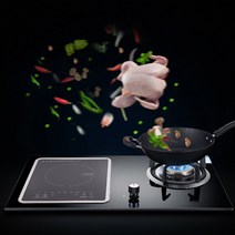 주방 전기 호브 가스 스토브 이중 목적 내장 인덕션 쿠커 가정용, 한개옵션1, 02 natural gas