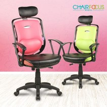 [천삼백케이] [체어포커스] 뉴타이탄 하트요추 사무용의자 컴퓨터 학생의자, 블랙