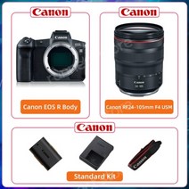 캐논 EOS R 미러리스 전문 풀 프레임 디지털 Dslr 카메라 4K UHD 2160p RF24-105mm F4-7.1 DIGIC 8 이미지, 본체, 24-105mm USM