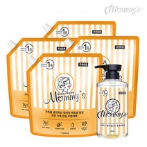 마미스 베이킹소다 주방세제 500ml 1개+1.5L 4개, 단품