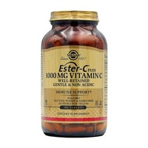 솔가 Solgar 에스터-C 플러스 비타민 C 1000 mg 180 타블렛, 1개
