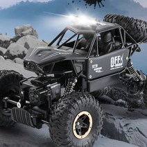 TDG 초대형 4륜 구동 RC 자동차 전장 50cm 무선 전동 조종 RC카 오프로드 알씨 TDG041502, 블랙