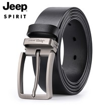 JEEPSPIRIT 남성용 가죽 자동 버클 벨트 OM18CD996BT0434