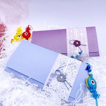 종이배카드 용돈봉투 추석 설날 명절 답례 결혼식 축의금 현금 예단 고급 결혼식 부모님, 1. 나비 용돈봉투 2종