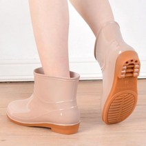 여성 발 편한 레인 부츠 미끄럼방지 주방 수산시장 세차장