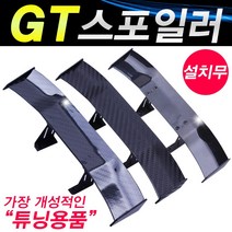 삼에스 미니스포일러, 5D카본+밑받침, 전차종