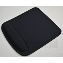 책상팔꿈치 보호대 마우스 키보드 손목보호대 팜레스트 받침대 광학 트랙볼 pc 두꺼운 패드 지원 손목 안락 패드 매트 for lol cs dota2 diablo 3, 검은색