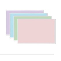 두문 두문)더슬림 자석보드 칼라 화이트보드 시리즈, 블루바탕