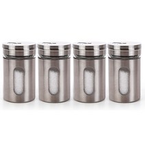 다용도 가정용 프리미엄 스텐 양념통, 100ml, 4개