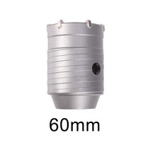 먼지없는 벽절단 콘크리트 홈파기 커팅기 컷팅 절단 SDS 플러스 30-125mm 코어 드릴 비트 육각 TCT 콘크리, 07 60mm Hole Saw