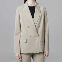 리스트 리스트 피크드 더블 브레스트 재킷_A TWSJKM50050