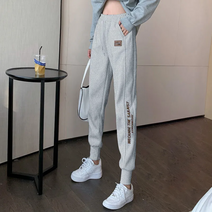 여성 트레이닝 바지 봄가을 슬랙스 캐주얼 바지 배기 팬츠
