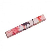 Allover-염료 하위 받침 키캡 참신한 6.25u 스페이스바 pbt 커스텀 키보드 밀리m Nava Suzumiya Haruhi Elaina Takanashi Rikka, Spacebar MNava x1