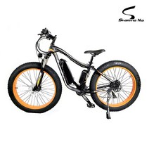 22년 신형출시 750w 2X2 monster E-26 전기팻바이크, 블랙_오렌지