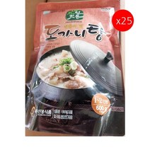 [더착한푸드]도가니탕(실온 선봉 600g) 25개 식자재마트 대용량 업소용 스지탕 우건탕맛집 도가지탕맛집 선봉도가니탕 즉석탕 간편식 우건탕 즉석요리