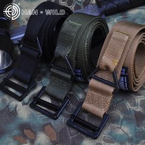 HAN WILD 블랙호크 스트랩 전술용 안전 캐주얼 벨트