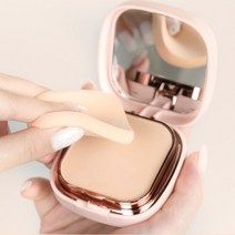 안묻어나는쿠션 나틴다 커버력좋은 물광 톤업 쿠션 팩트, 나틴다 실키 커버 팩트_21호