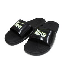 나이키 나이키 카와 슬라이드 펀 GS 슬리퍼 블랙 학교 학생 스포츠 DD3242-001