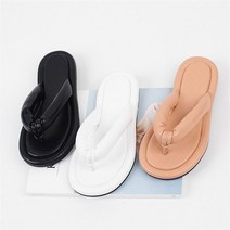 [코지23] 여자 데일리 마실 폭신 패딩 스트랩 캐주얼 쪼리 슬리퍼