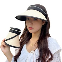 메종마르지오 여성 썬캡 여자 여름 썬캡 모자 돌돌이