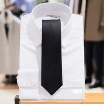 레노마셔츠 블랙 넥타이 VIRTR0900BK