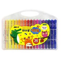 아모스 36색 파스넷 색연필, 4개