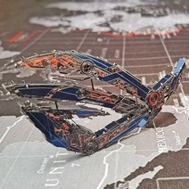 [해외] DIY 수제 3D 금속 직소 퍼즐 어린이용 네덜란드 풍차 관람차 등대 로고 다채로운 조립 모델 장난감, [20] LOGO-Color