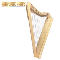 [심로악기] 하프시클 Fullsicle Harp 26현 풀시클 미니 하프(풀레버) 에코백 무료증정, Purple