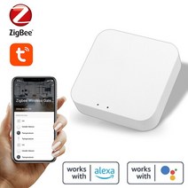 터보 액츄에이터 도어 Tuya ZigBee 3.0 스마트 라이프 TRV 온도 조절 라디에이터 액추에이터 프로그래밍, 02 Wireless Gateway
