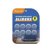 AIEVE 기기 슬라이더 대부분의 조리대 소형 주방 기기 커피 메이커 에어 프라이어 압력솥 블렌더 등을 위한 8개 접착식 매직 테프론 셀프 스틱 슬라이더 간편한 이동 및