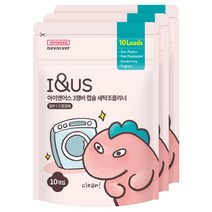 아이앤어스 캡슐 세탁조클리너, 3팩(30개입)