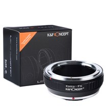 K & F Concept 어댑터 Konica AR 마운트 렌즈-Fujifilm X-Pro2 M1 T20 KF-DAX X-T2 카메라 X-M2 X-T20 X-T3 호환, 단일옵션